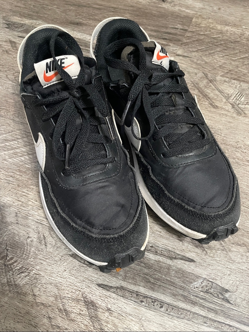 Nike Sneakers Black & White Women's US 6